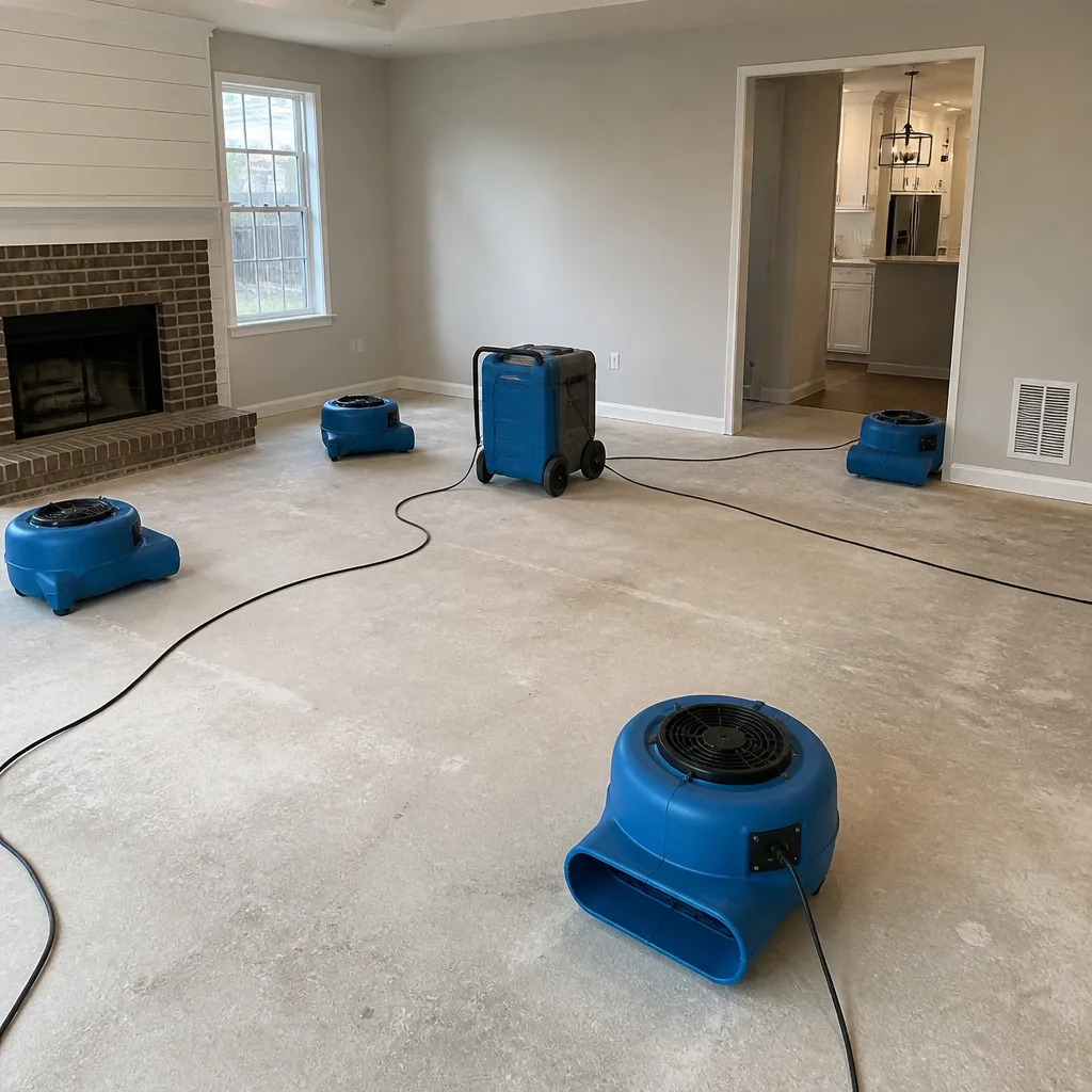 Water damage drying