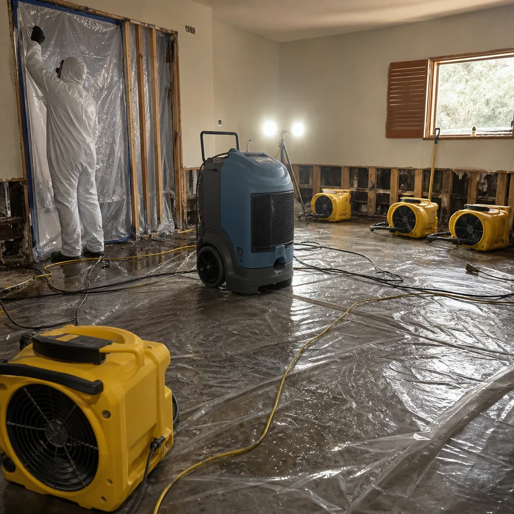 Water Damage Restoration in Fullerton